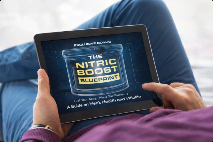 The Nitric Boost Blueprint digital guide cover